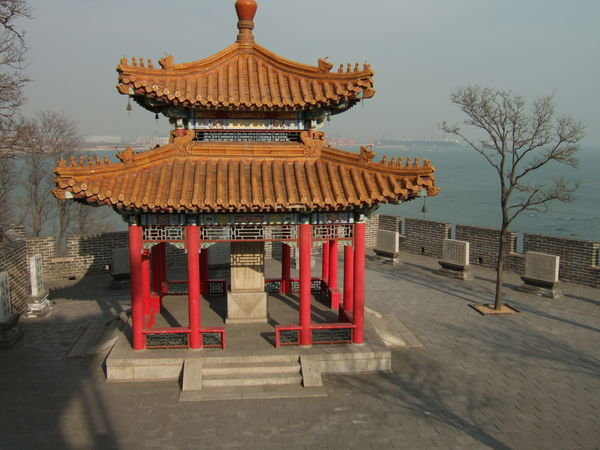 A pagoda 