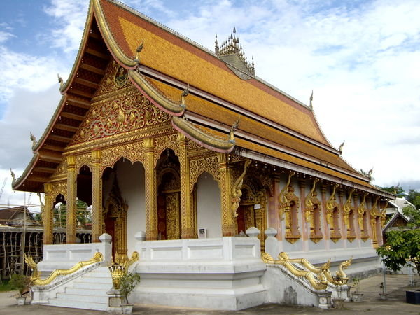 Beautiful temple in Luang Prabang