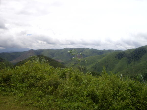 Mountains in north Lao