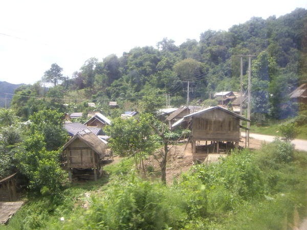 Village in north Lao.