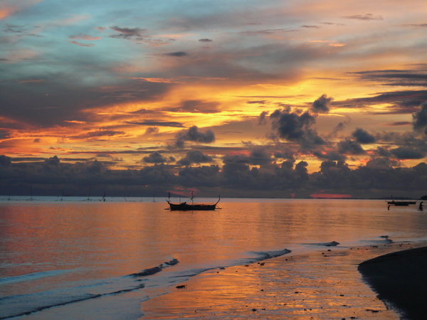 Sunset over Bantayan Island