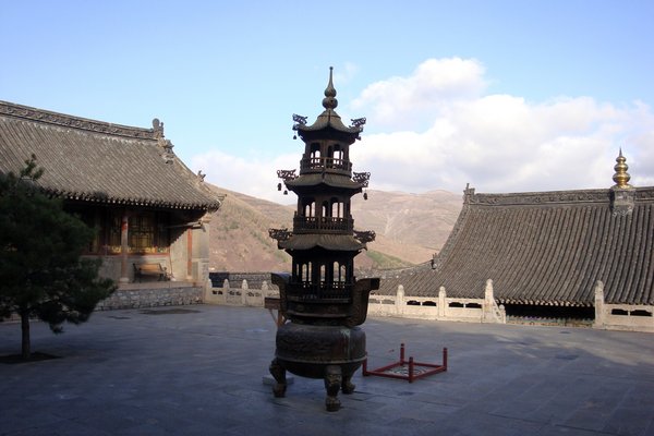 At Nanshan temple