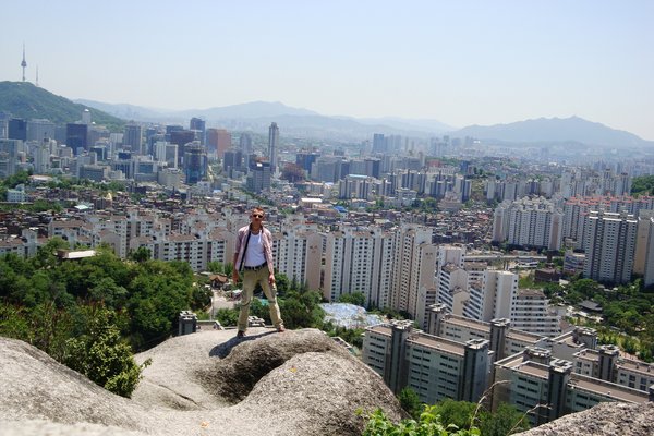 Seoul from Inwangshan Mt.