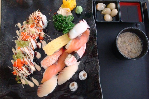 Free Sushi meal back at Incheon