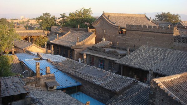 Crowded old town of Pingyao