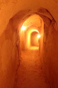 Zhangbi village tunnels