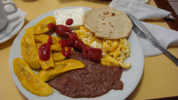 My 1st Honduran breakfast