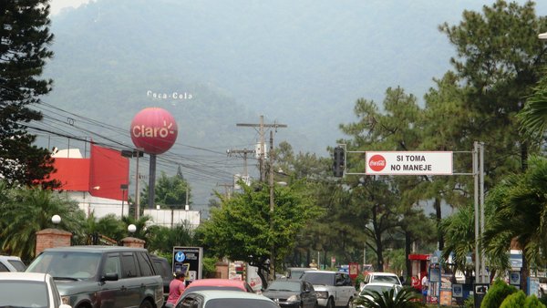 Coca Cola sign, San Pedro Sula