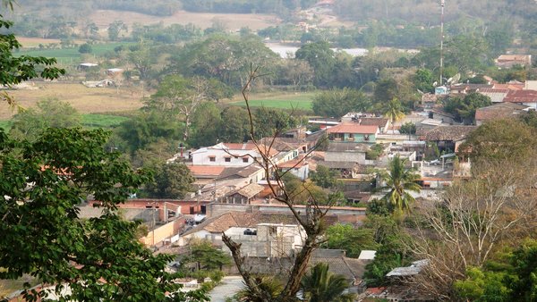 The town of Copan ruinas