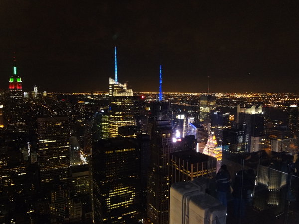 From the top of the rock