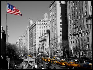 New York in monochrome