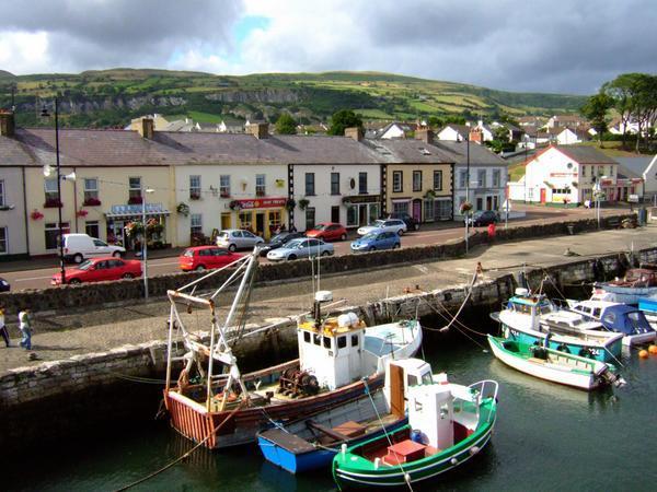 ballygally  harbour