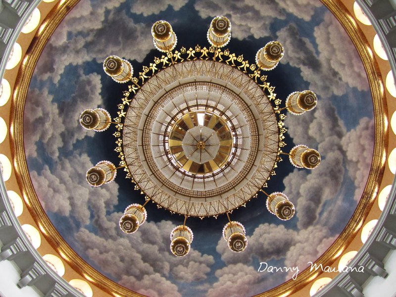 Inside main dome