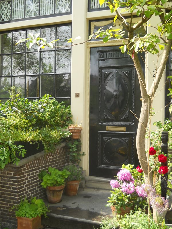 Many people have miniature gardens at their front door