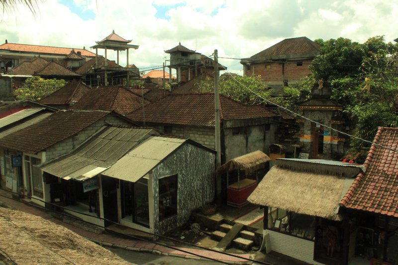 Ubud rooftops