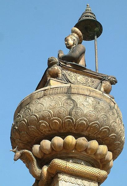 King Bhupatindra Malla's Column