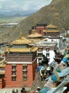 Golden roofs of the Tashilunpo Monastery