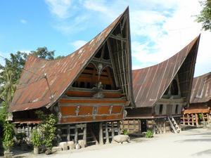 Typical Batak houses