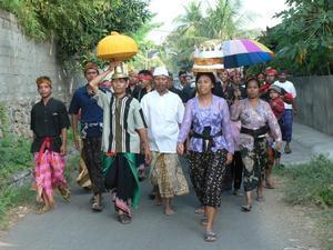After-cremation procession