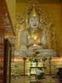 Buddha inside the Kyauktawgyi Paya