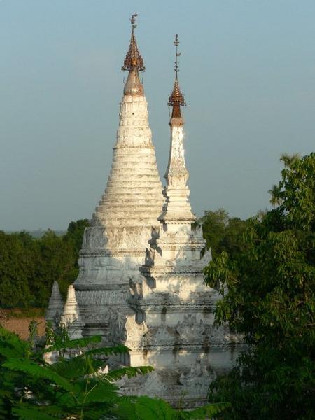 Beautiful stupas