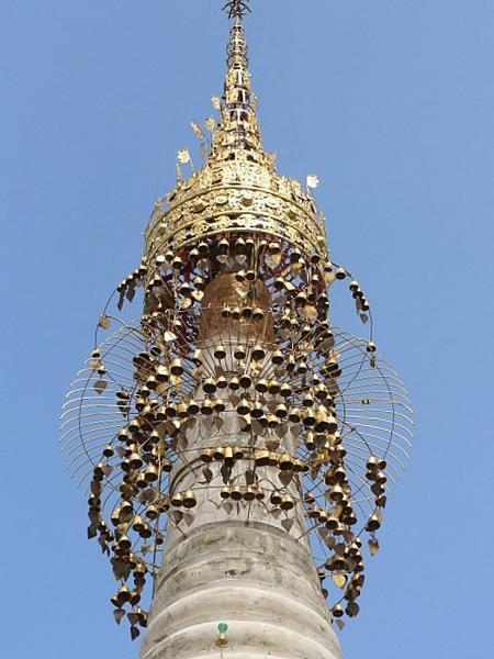 Top of the main stupa