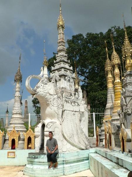 Elephant stupa
