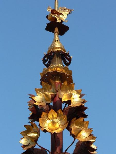 Top of a votive tree