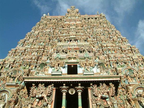 Gopuram close-up