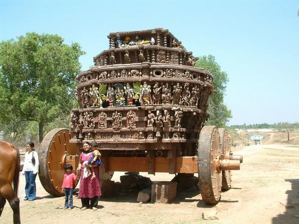 Wooden chariot