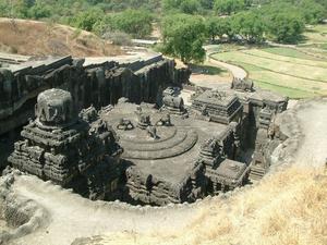 Ellora from above
