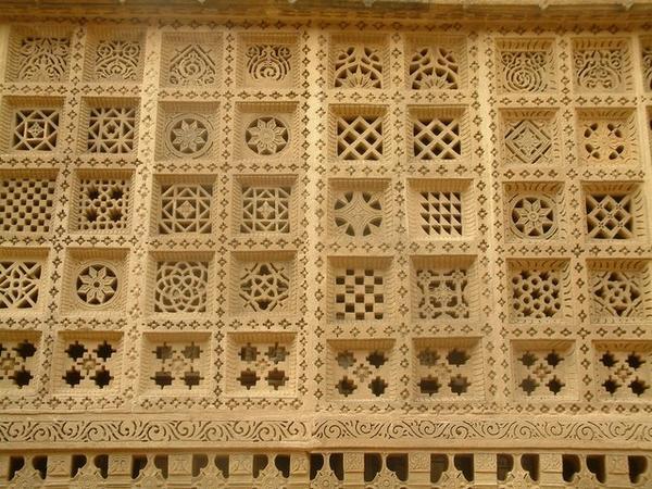 Jain temple window