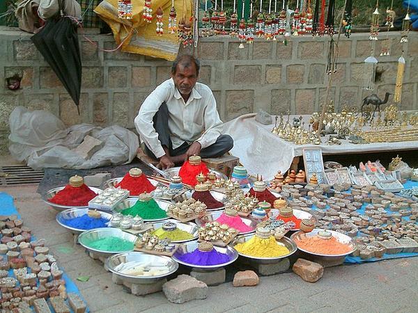 Merchant and the Hindu colours