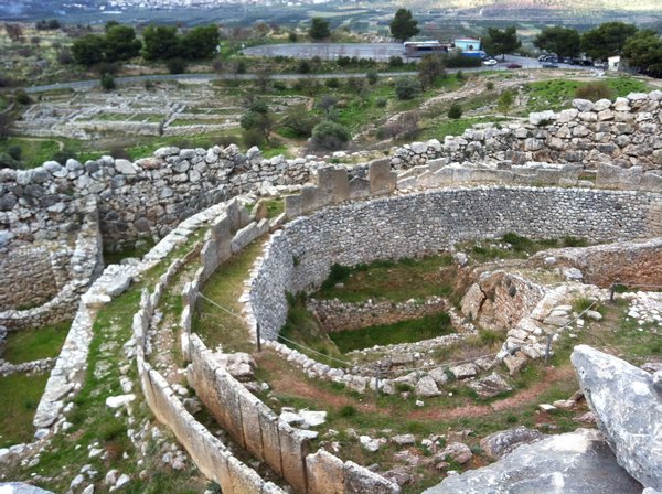 ruins of Mycenae