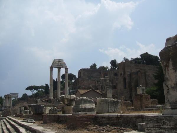rome by the collosseum