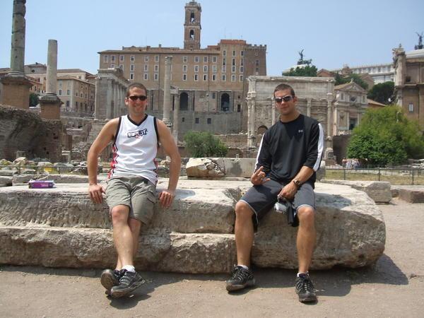 rome by the collosseum