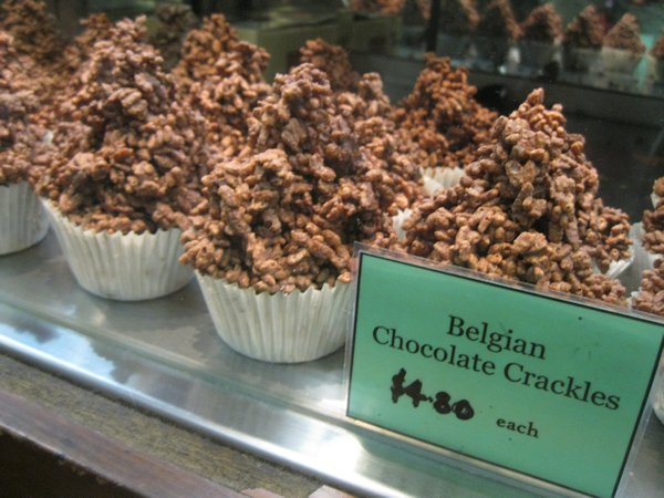 Belgian treats at the Market