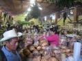 The bread aisle at the Sunday market