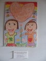 Children's drawings, one of very few light hearted things at S-21