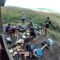 The porters cooking up a feast