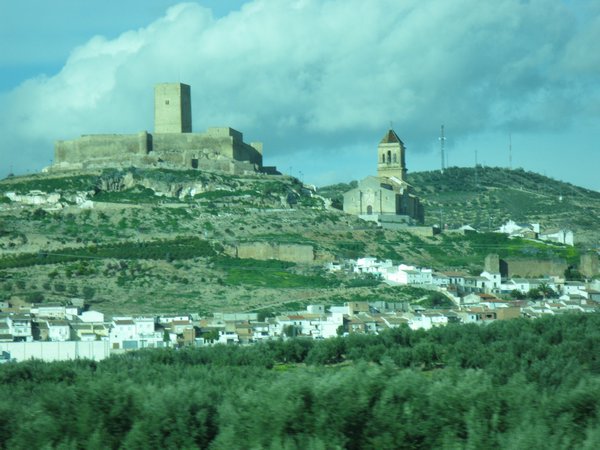 Castle on way to Granada