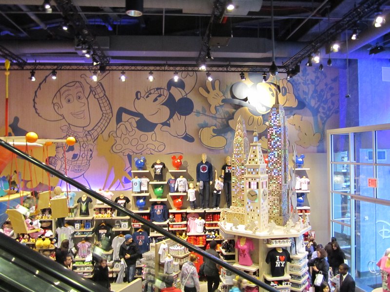 Multi-story-Disney-shop