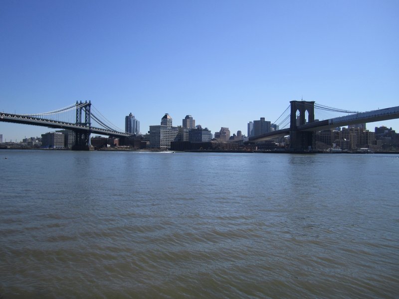 Left - Manhattan bridge