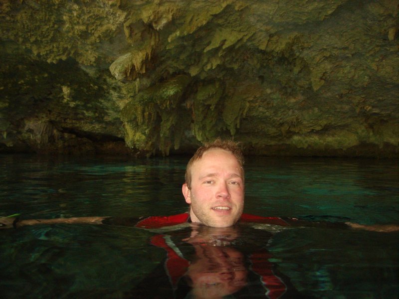 Me in another cave.