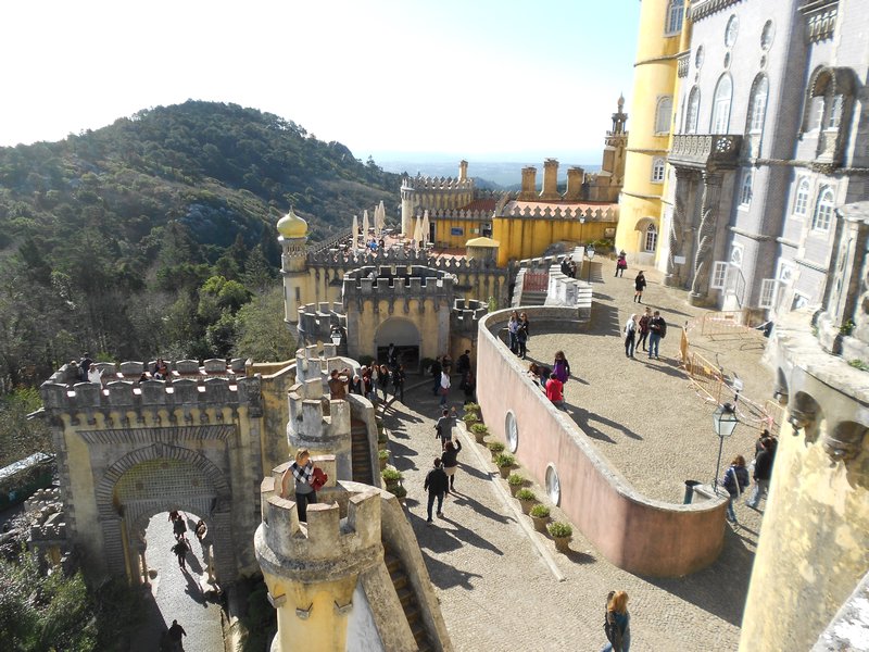 On Top of Pena National Palace