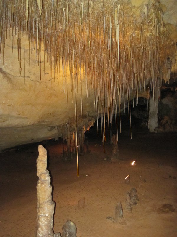 limestone stalagtite