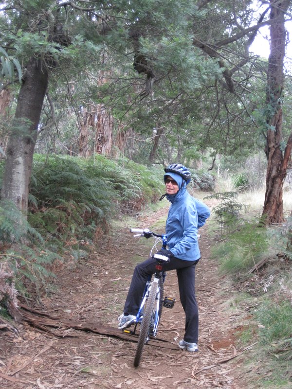 biking on Phillip Island