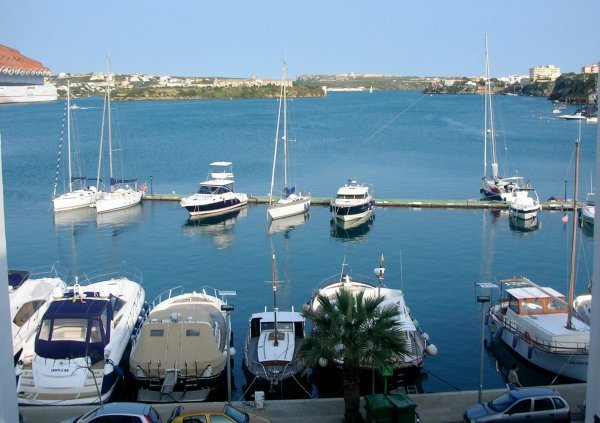 Yachts in the port