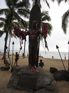 Surferstatue Duke Kahanamoku