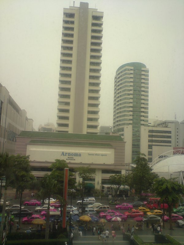 Traffic Seen from Central World Mall